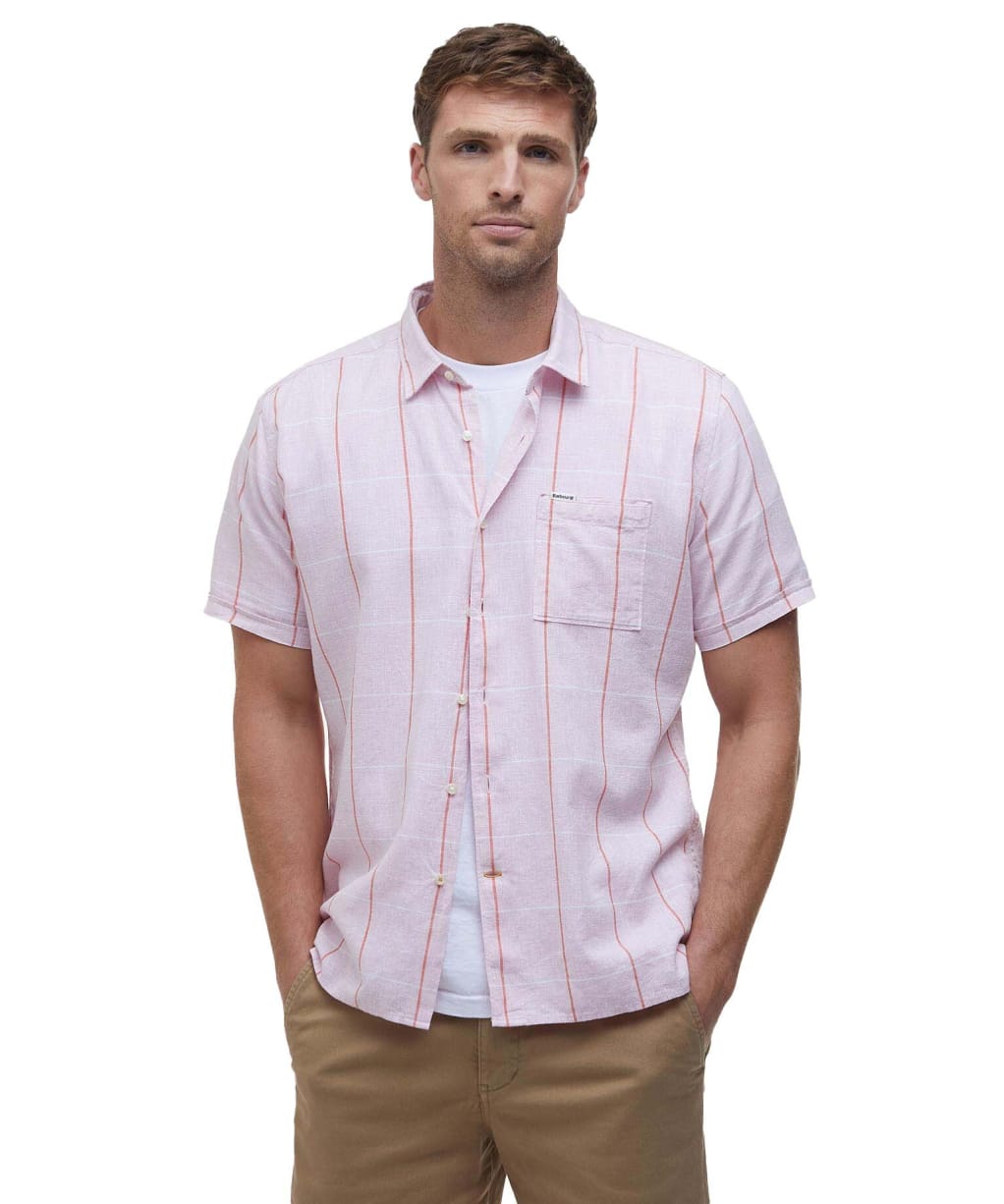 Men's Barbour Swaledale Summer Fit Shirt - True Pink