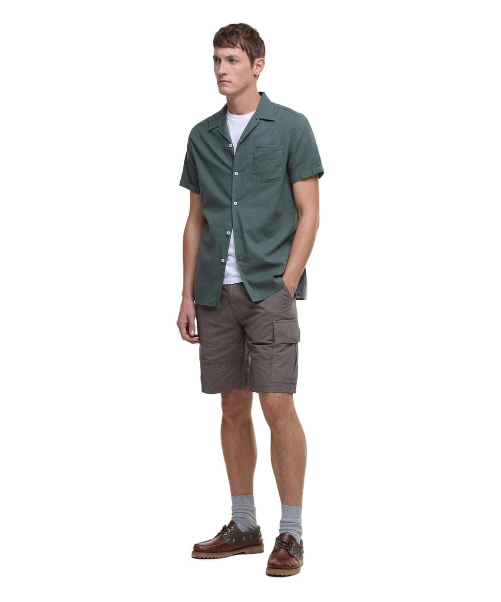 Men's Barbour Ripstop Cargo Shorts - Gunmetal
