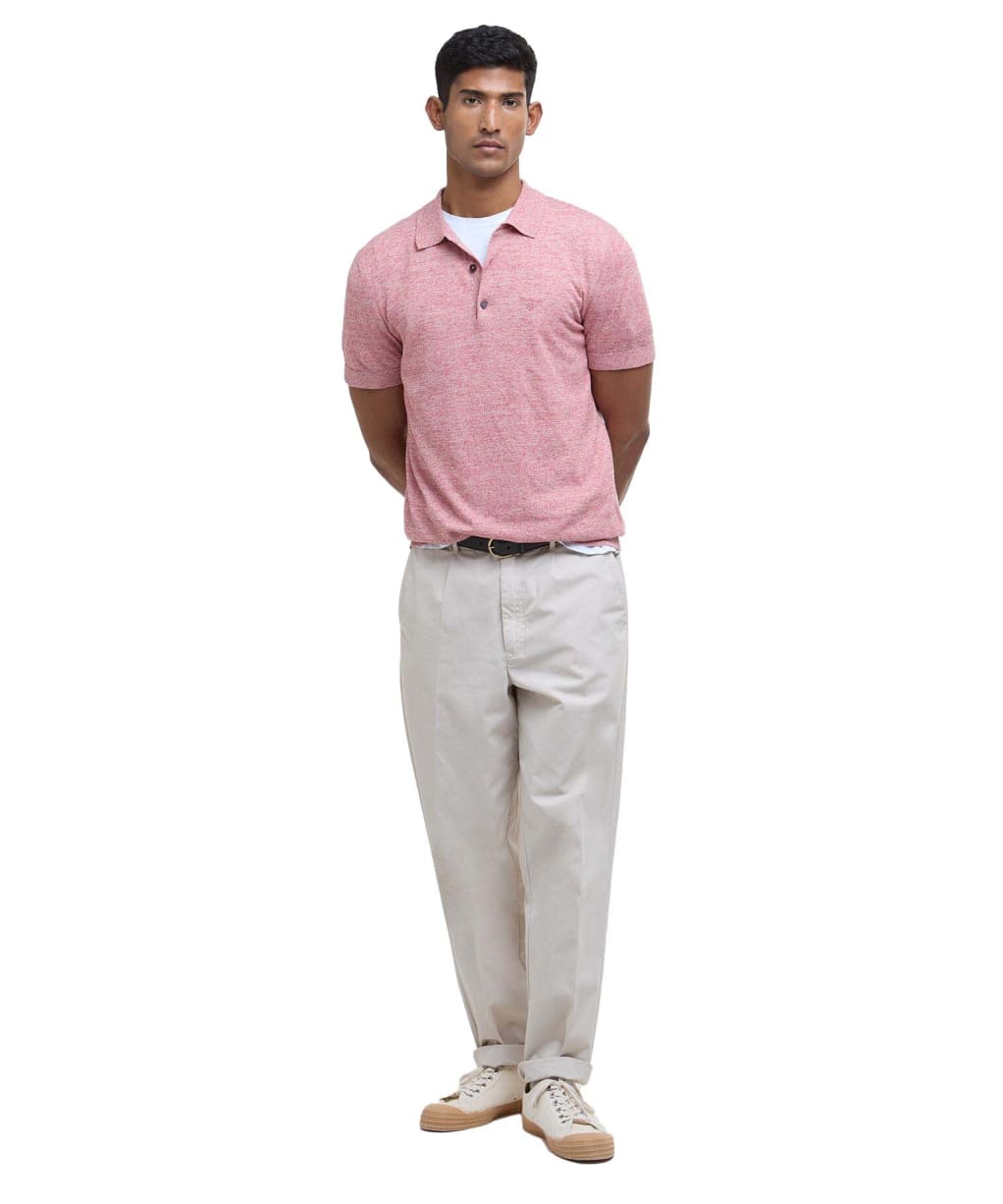 Men's Barbour Glendale Relaxed Trouser - Washed Stone