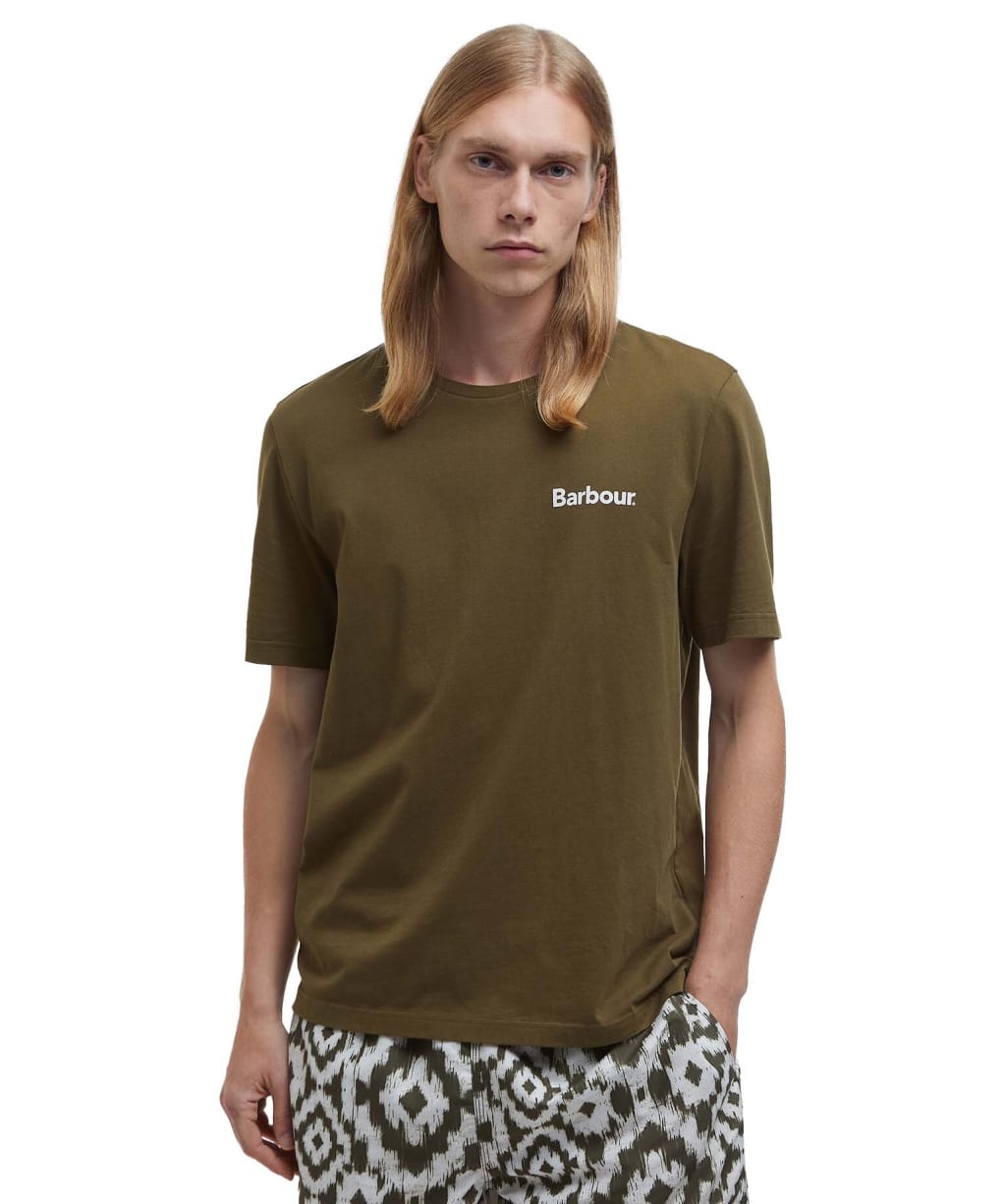 Men's Barbour Homelane Relaxed Fit T-Shirt - Light Sage