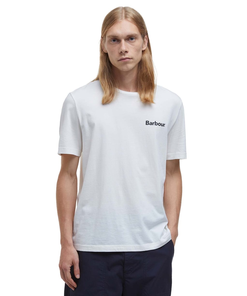 Men's Barbour Homelane Relaxed Fit T-Shirt - Whisper White