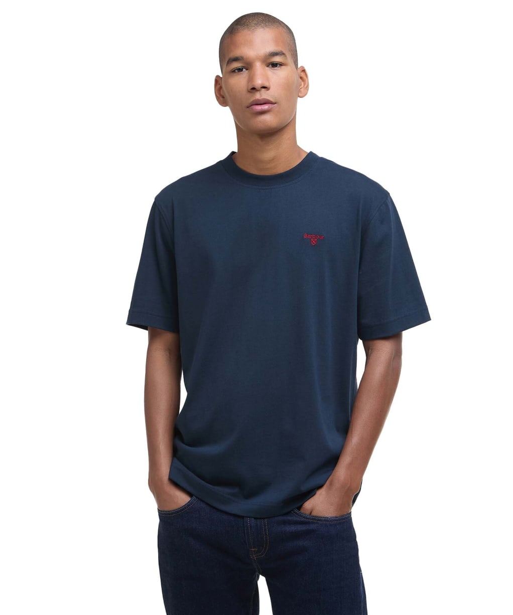 Men's Barbour Sports Relaxed Fit T-Shirt - Navy