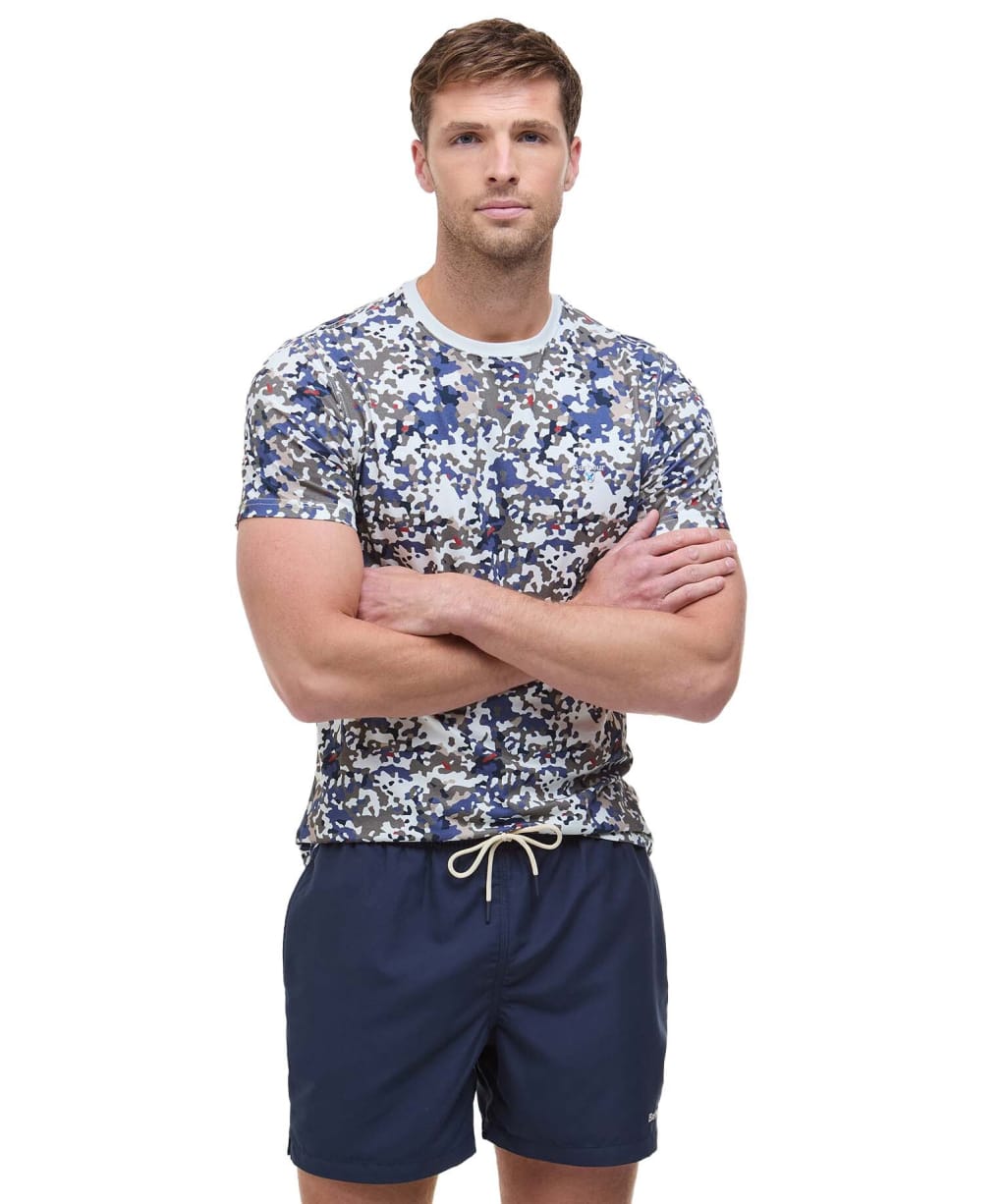 Men's Barbour Bark Tailored T-Shirt - Washed Stone
