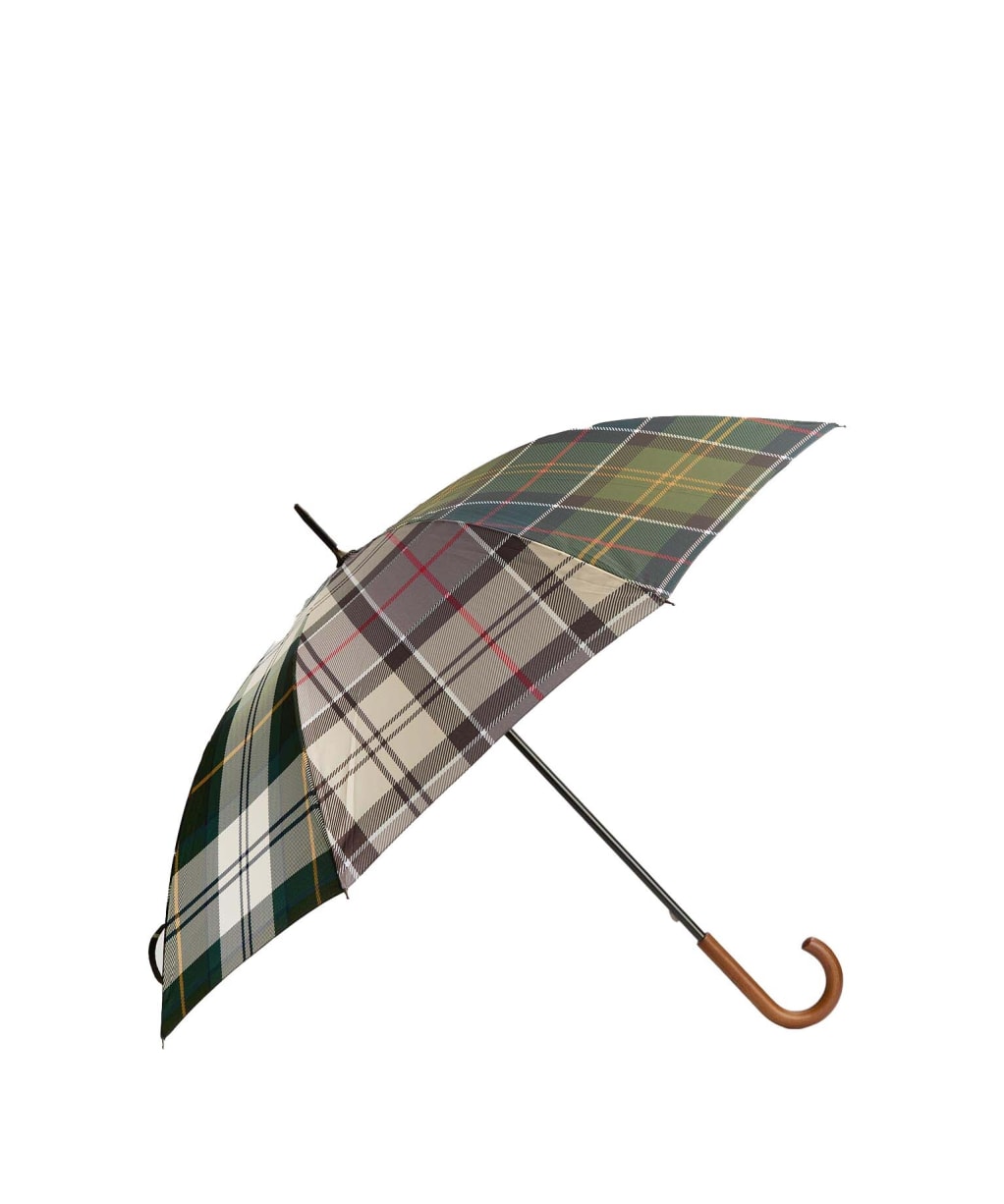 Barbour Mixed Tartan Full Length Umbrella - Mixed Tartan