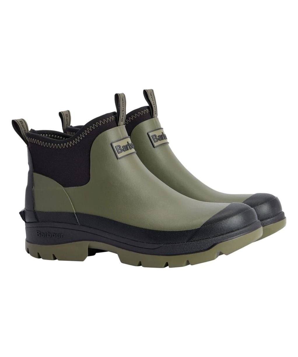 Men's Barbour Ridge Welly - Uniform Green