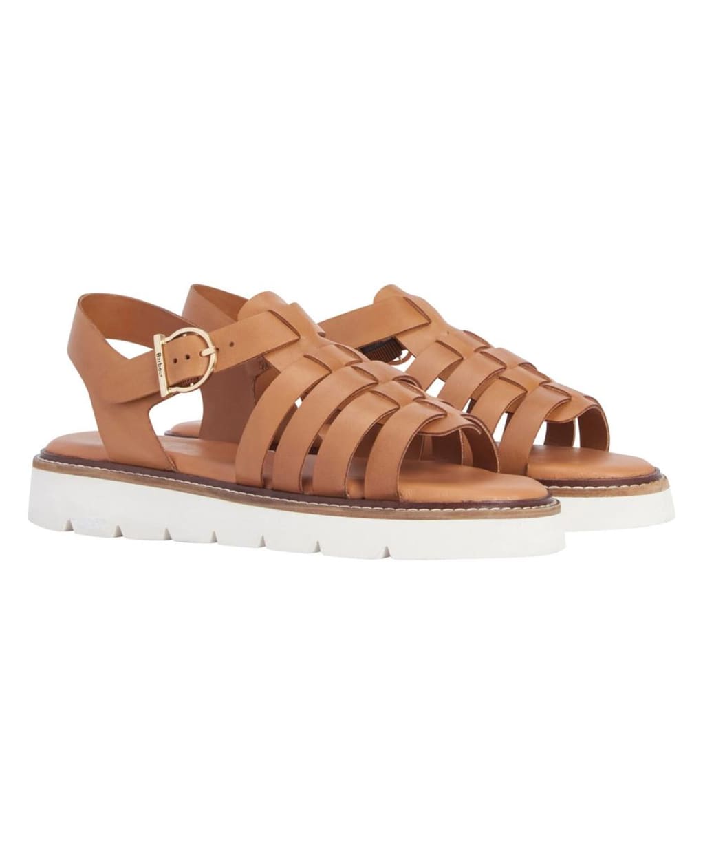 Women's Barbour Otterburn Fisherman Sandal - Tan