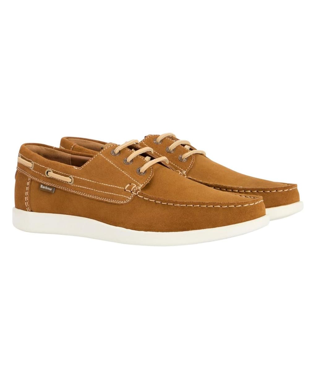 Men's Barbour Armada Suede Boat Shoe - FOX SUEDE
