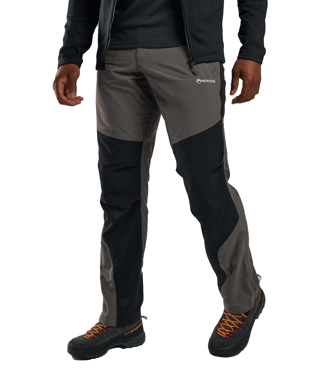 Men's Montane Water Repellent Terra Pants - Regular - Graphite
