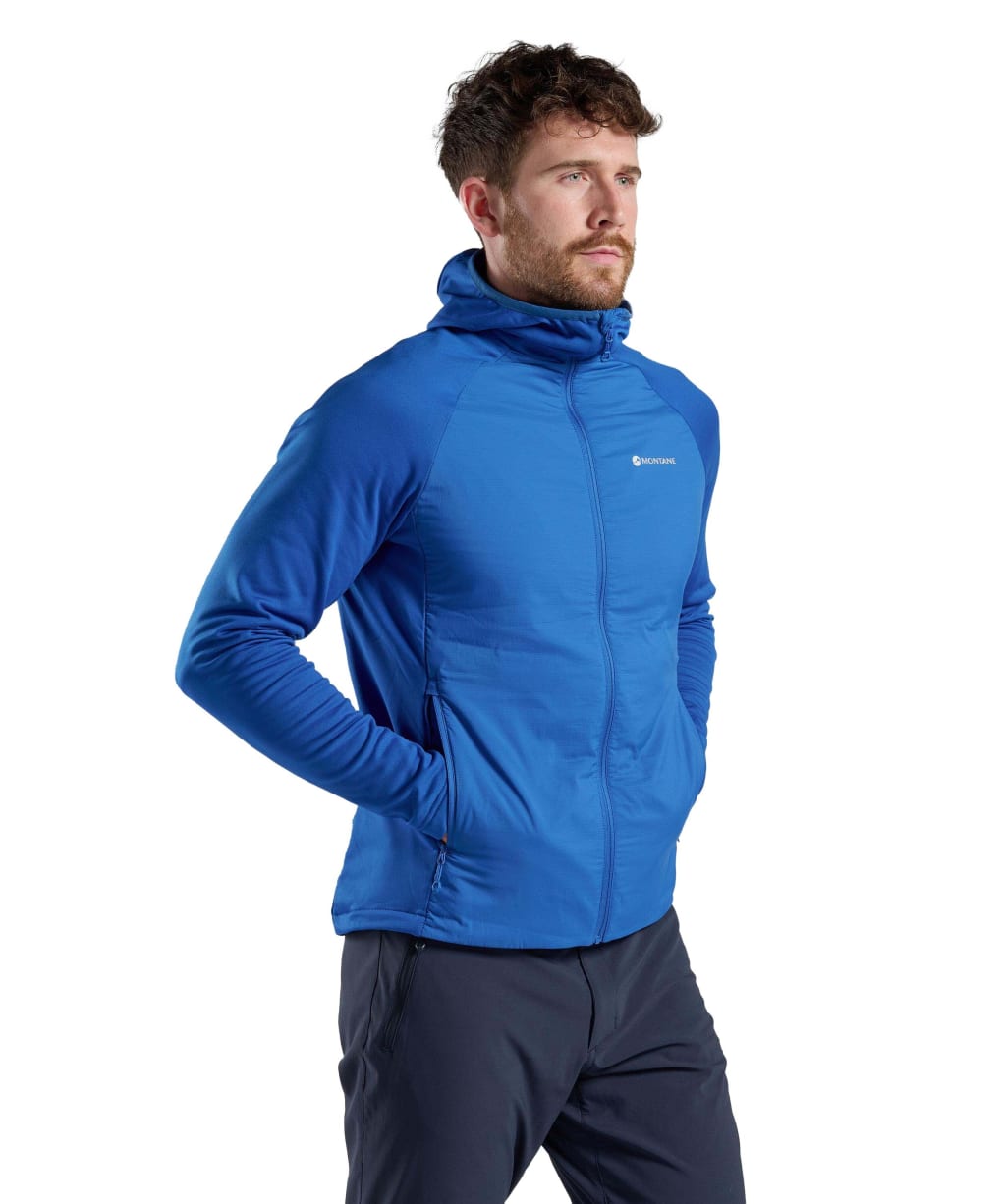 Men's Montane Sircocco Lite Waterproof Hoodie - Neptune Blue