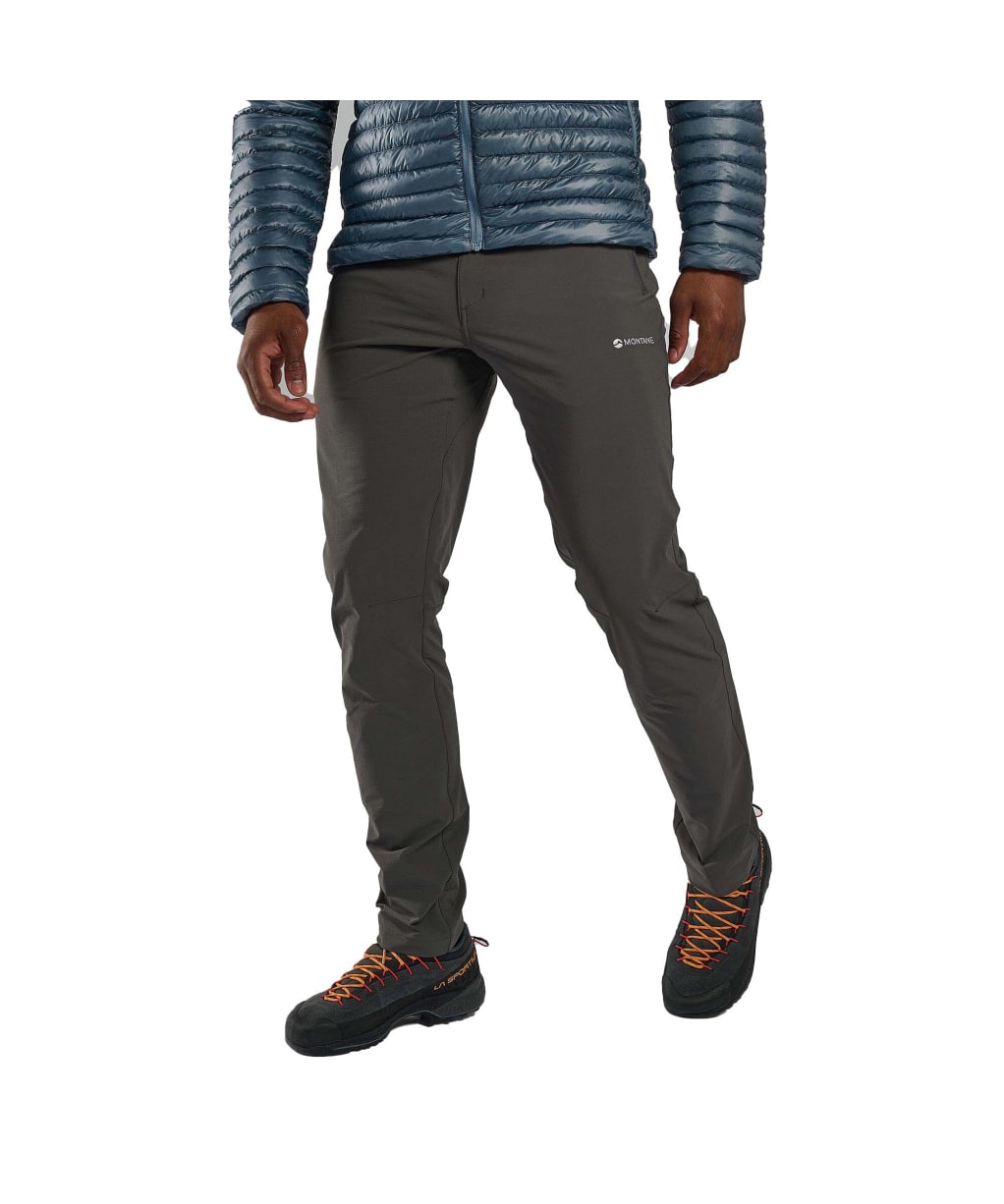Men's Montane Dynamic Lite Stretch Pants - Regular Leg - Slate