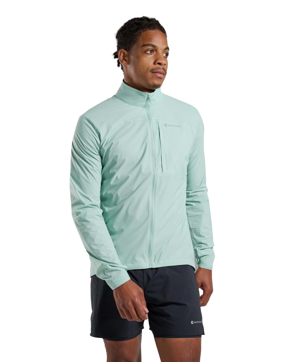 Men's Montane Featherlite Windproof Jacket - Sea Mist