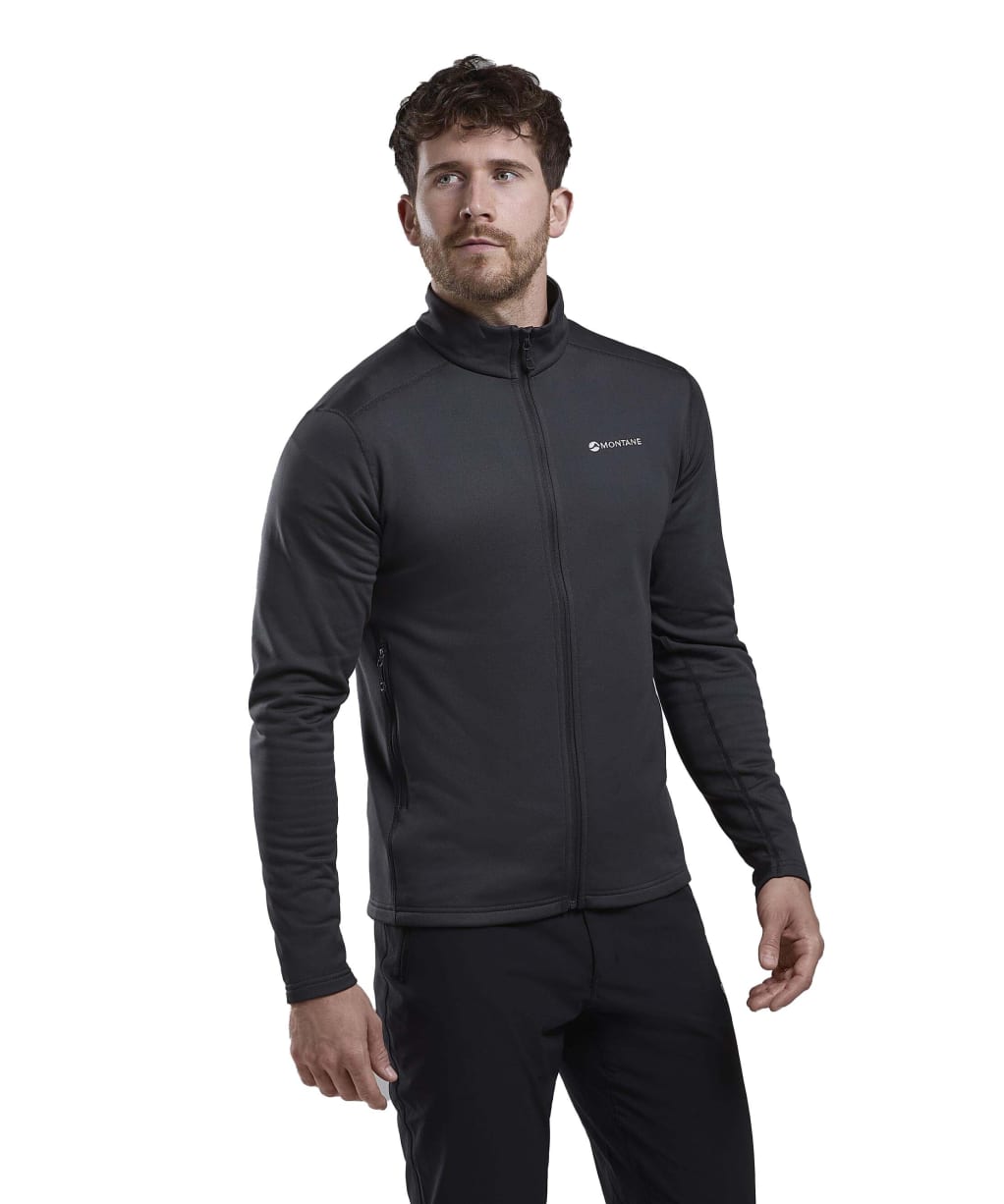 Men's Montane Fury Lite Fleece Jacket - Midnight Grey