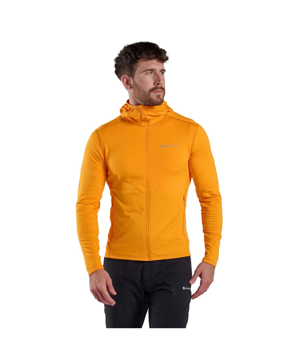 Men's Montane Protium Lite Hooded Fleece Jacket - Nagami Orange