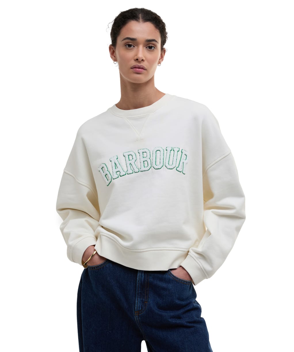 Women's Barbour Silverdale Sweatshirt - Neutral