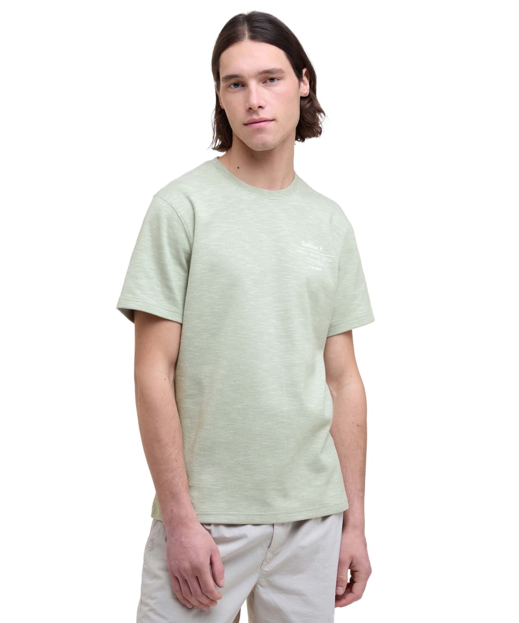 Men's Barbour Huckley T-Shirt - Seagrass