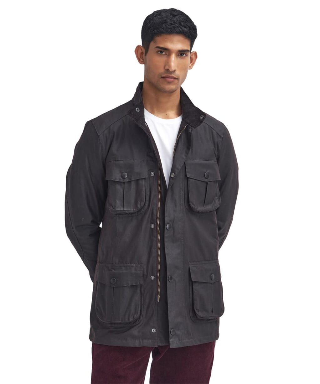 Men's Barbour Corbridge Waxed Jacket - Rustic / Classic