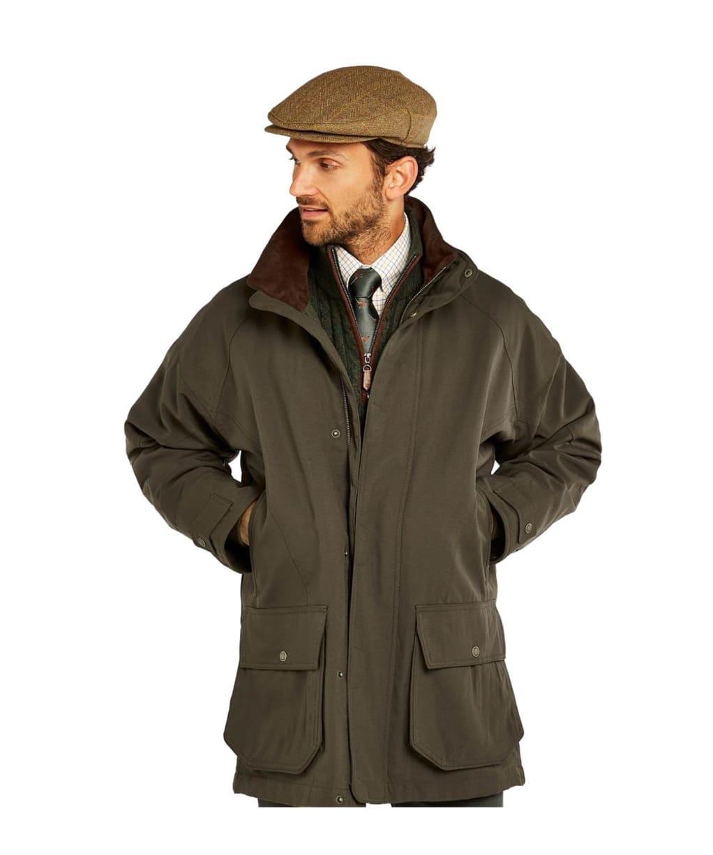 Men’s Dubarry Rosleague Waterproof GTX Shooting Coat - Ivy