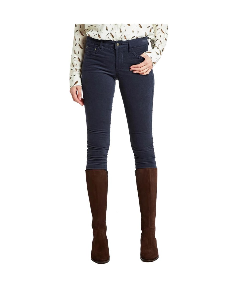 Women's Dubarry Honeysuckle Cord Slim Fit Jeans - Indigo