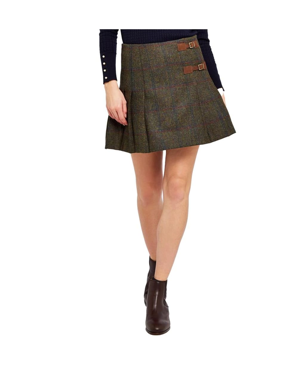 Women's Dubarry Teflon Wool Blossom Skirt - Hemlock