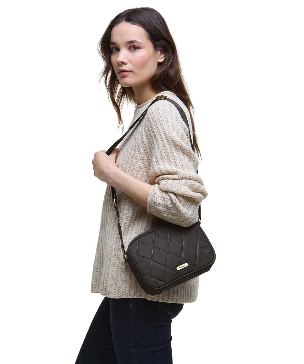 Women's Barbour Quilted Crossbody Bag - New Olive