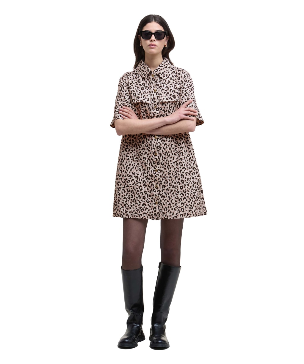 Women's Barbour International Harley Mini Dress - Multi