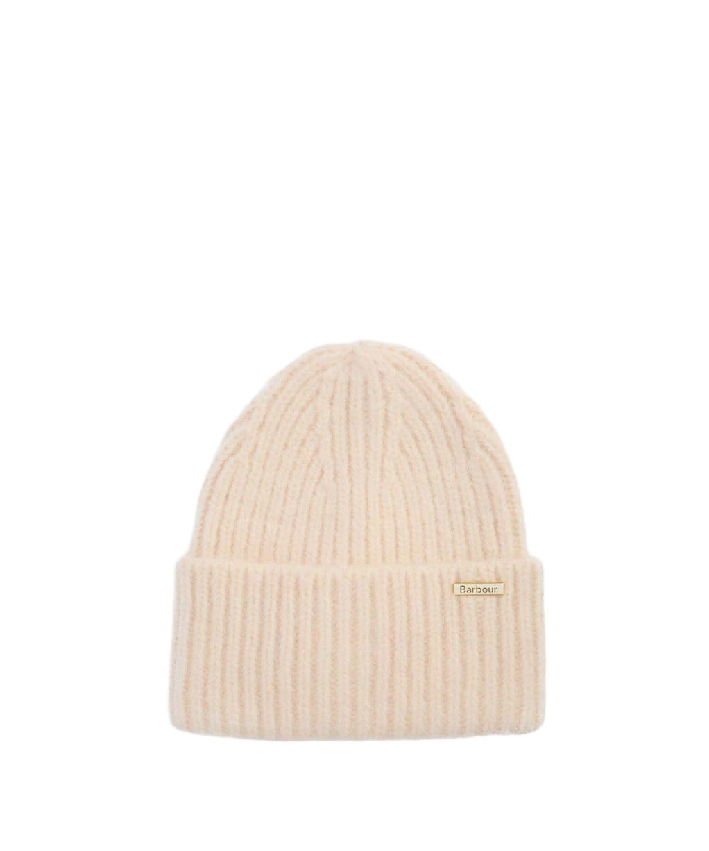 Women's Barbour Meryl Beanie Hat - Heritage Cream