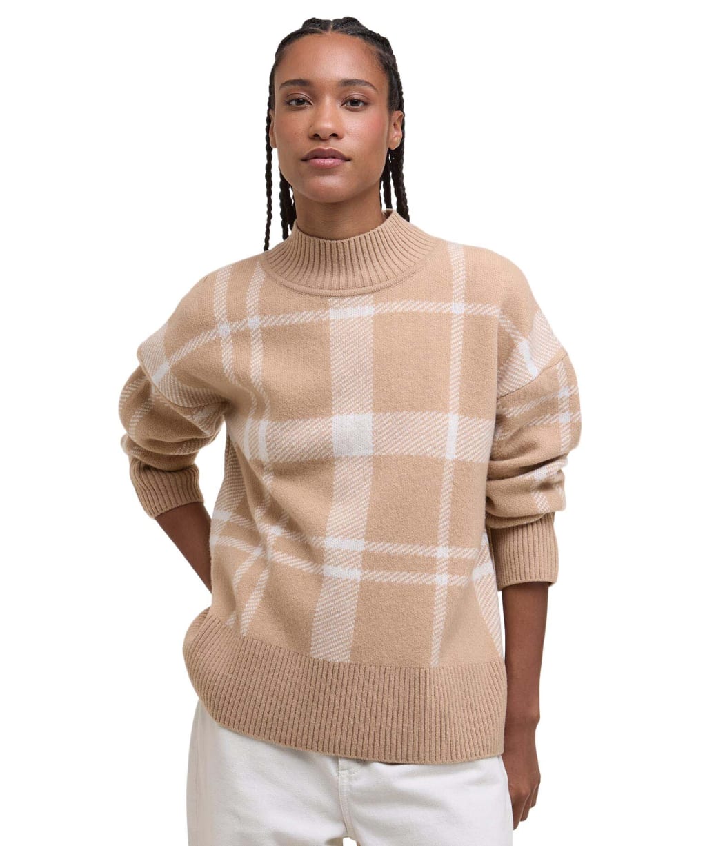 Women's Barbour Harriet Knitted Jumper - Pale Camel