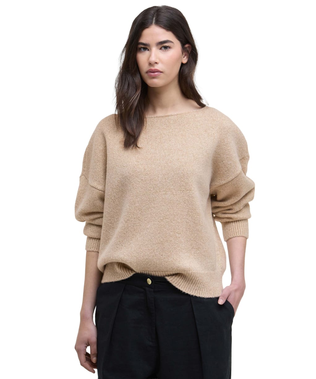 Women's Barbour International Juliana Knitted Jumper - Jasmine