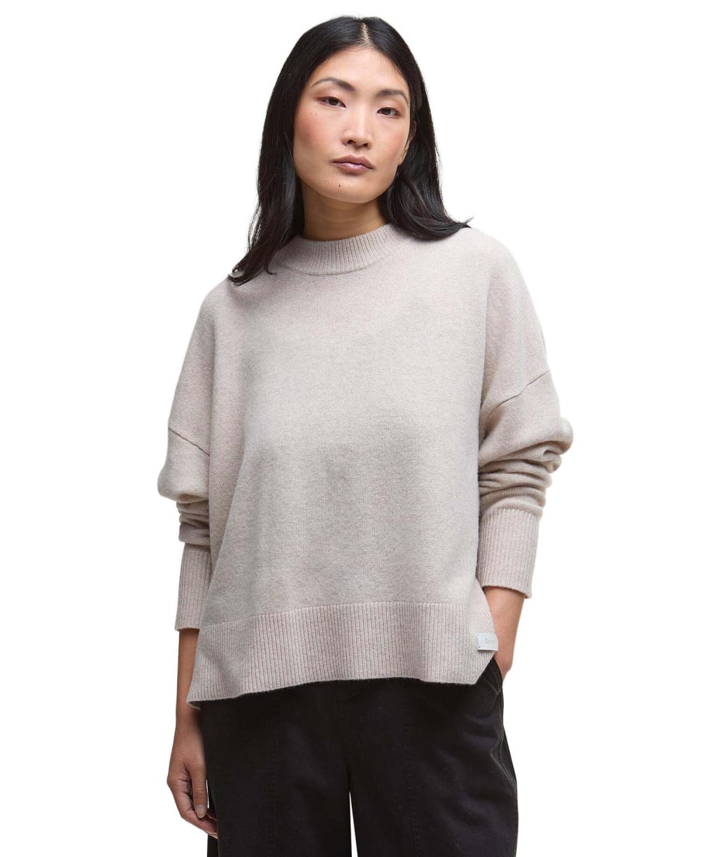 Women's Barbour Leonie Knitted Jumper - Natural