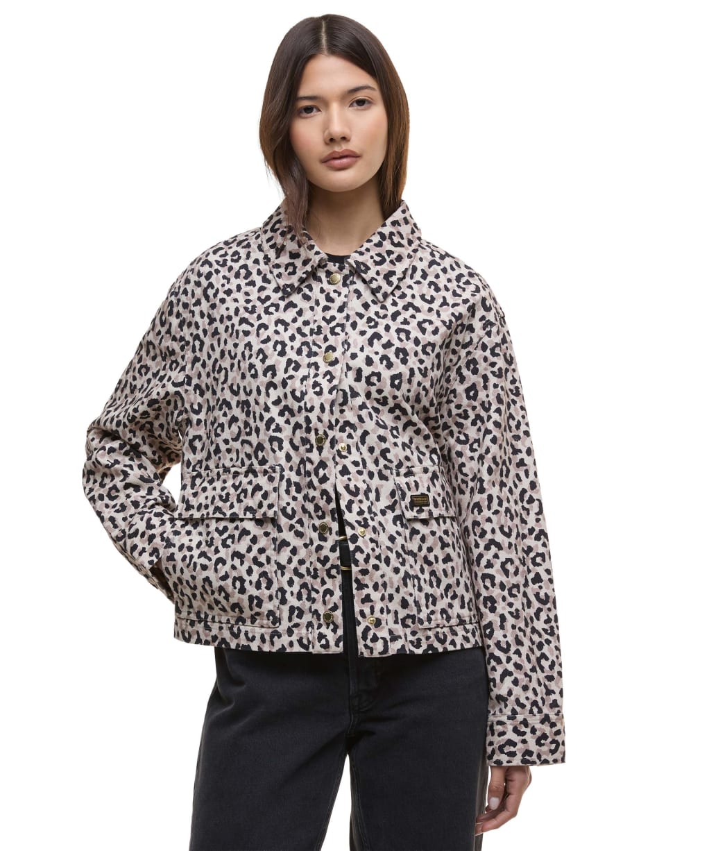 Women's Barbour International Harley Overshirt - Multi