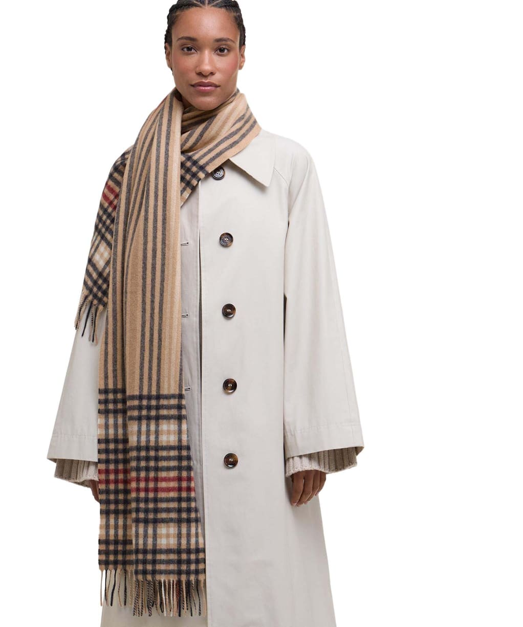 Women's Barbour Sophia Scarf - Hessian