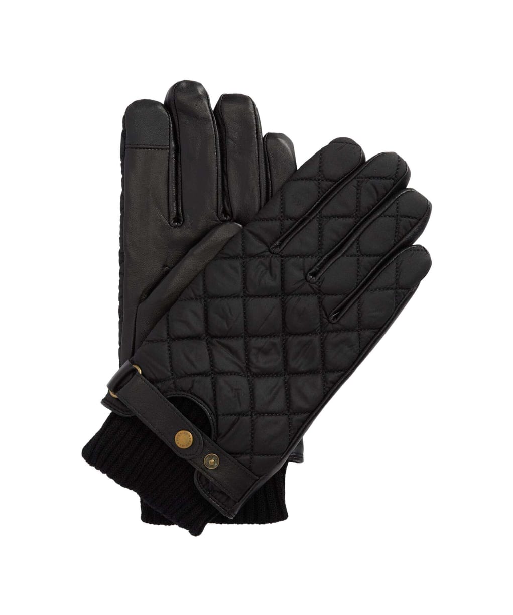 Men's Barbour Singsby Gloves - Black