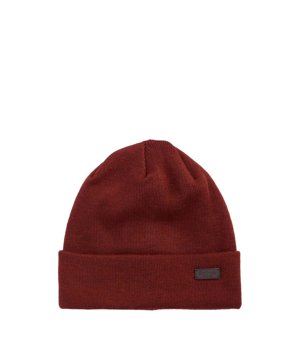 Men's Barbour Healey Beanie - Fired Brick