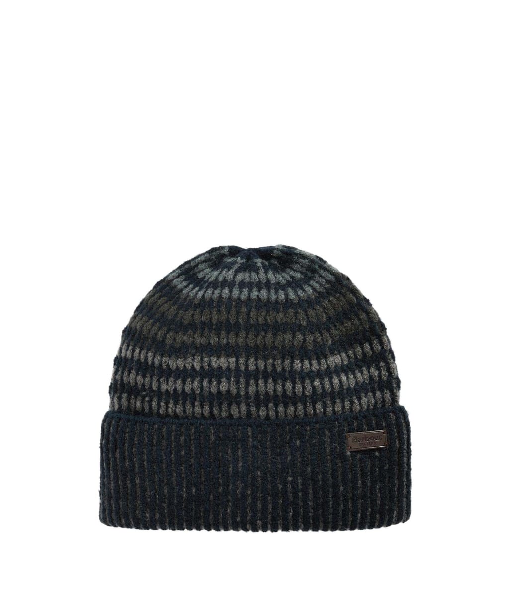 Men's Barbour Harray Beanie Hat - NAVY/BASALT BLUE