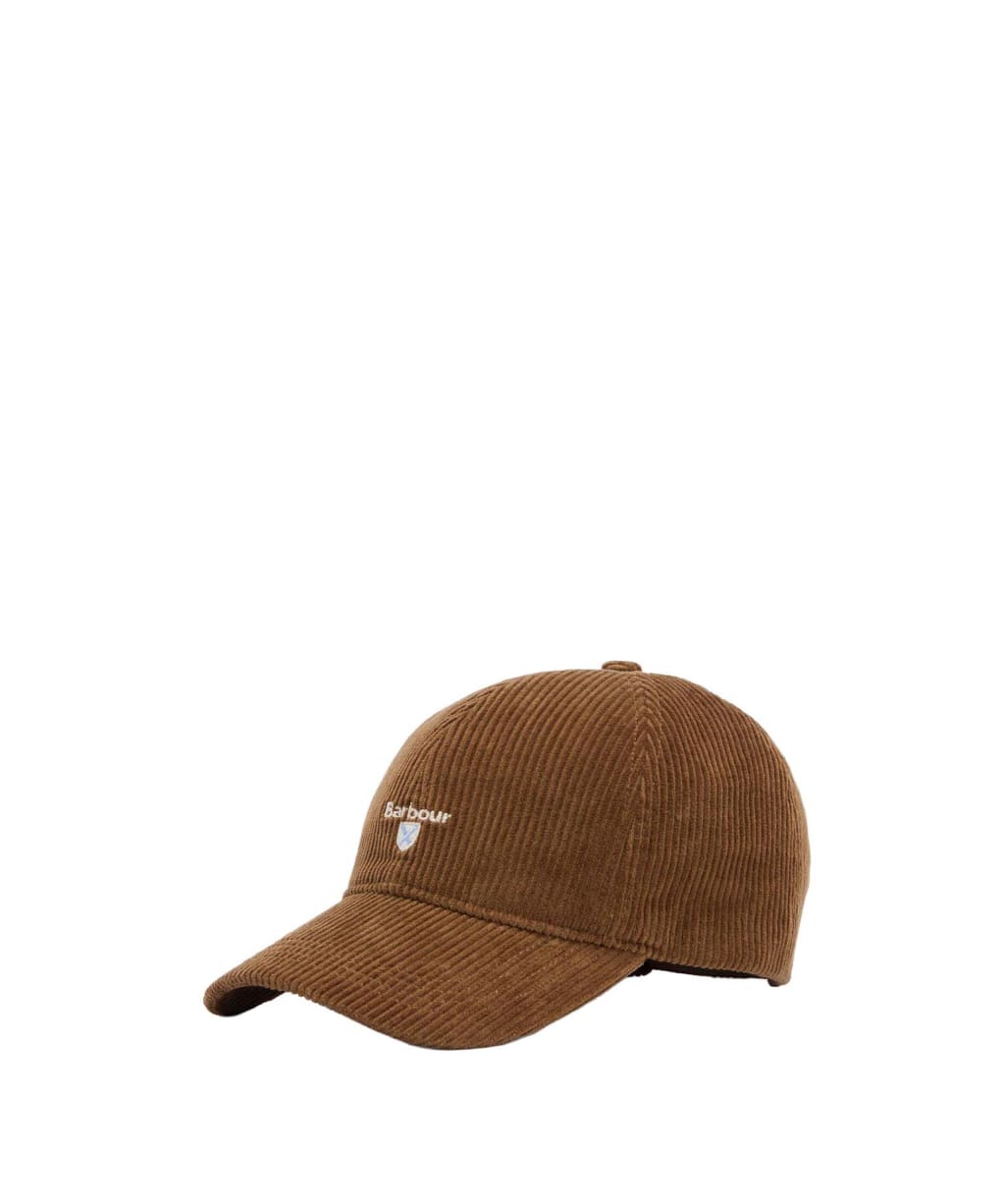 Men's Barbour Preston Cord Cap - Beige