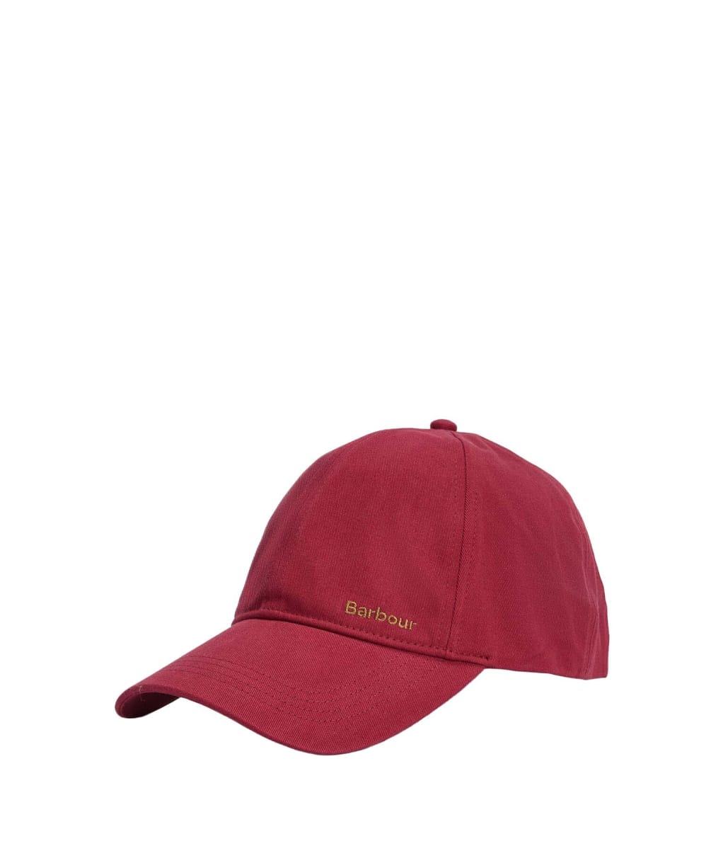 Men's Barbour Milburn Cap - Biking Red