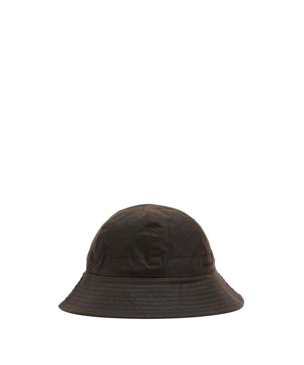 Men's Barbour Transport Wax 6 Panel Hat - Olive