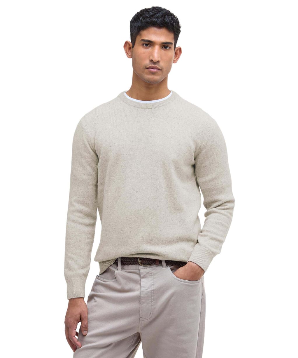 Men's Barbour Tisbury Crew Neck Sweater - Mist