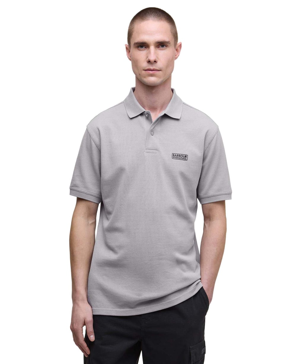Men's Barbour International Essential Polo - Ultimate Grey