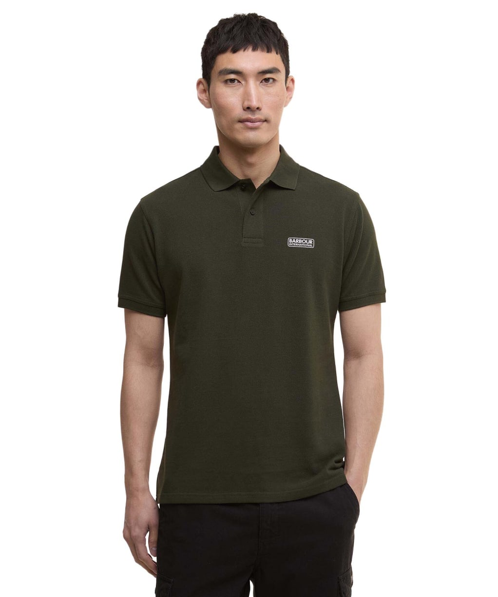 Men's Barbour International Essential Polo - Sage