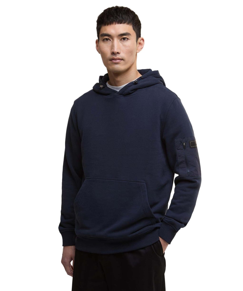 Men's Barbour International Ewan Hoodie - Navy