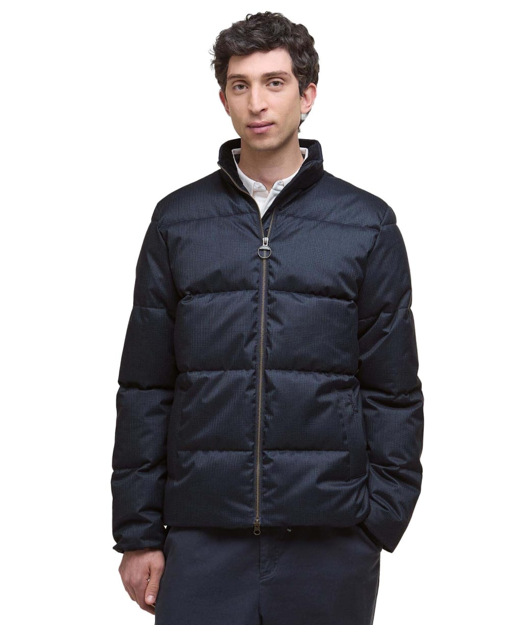 Men's Barbour Northwood Puffer Jacket - Navy