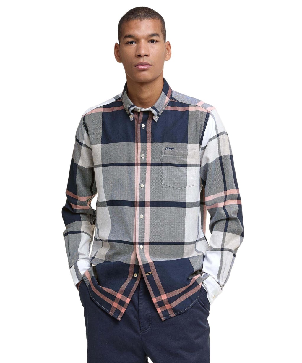 Men’s Barbour Dunoon Tailored Shirt - Riverstone Tartan