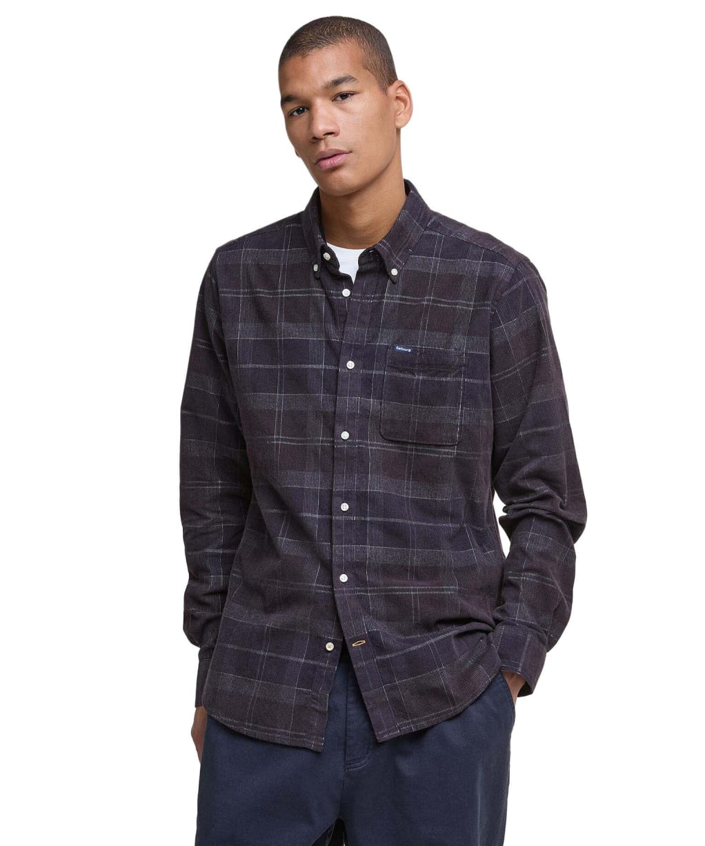 Men’s Barbour Blair Tailored Shirt - Midnight Oak Tartan