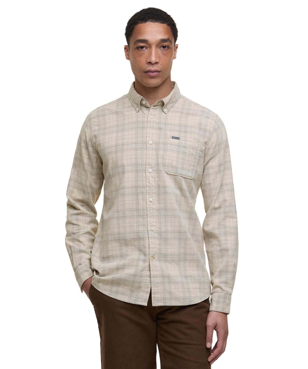 Men's Barbour Southfield Tailored Shirt - Ecru