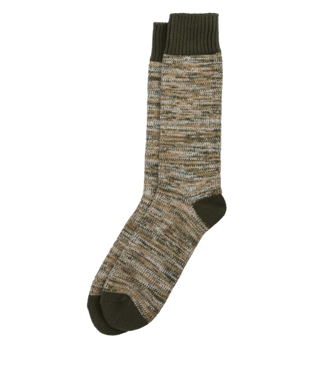 Men's Barbour Bedrock Boot Socks - Olive Mix