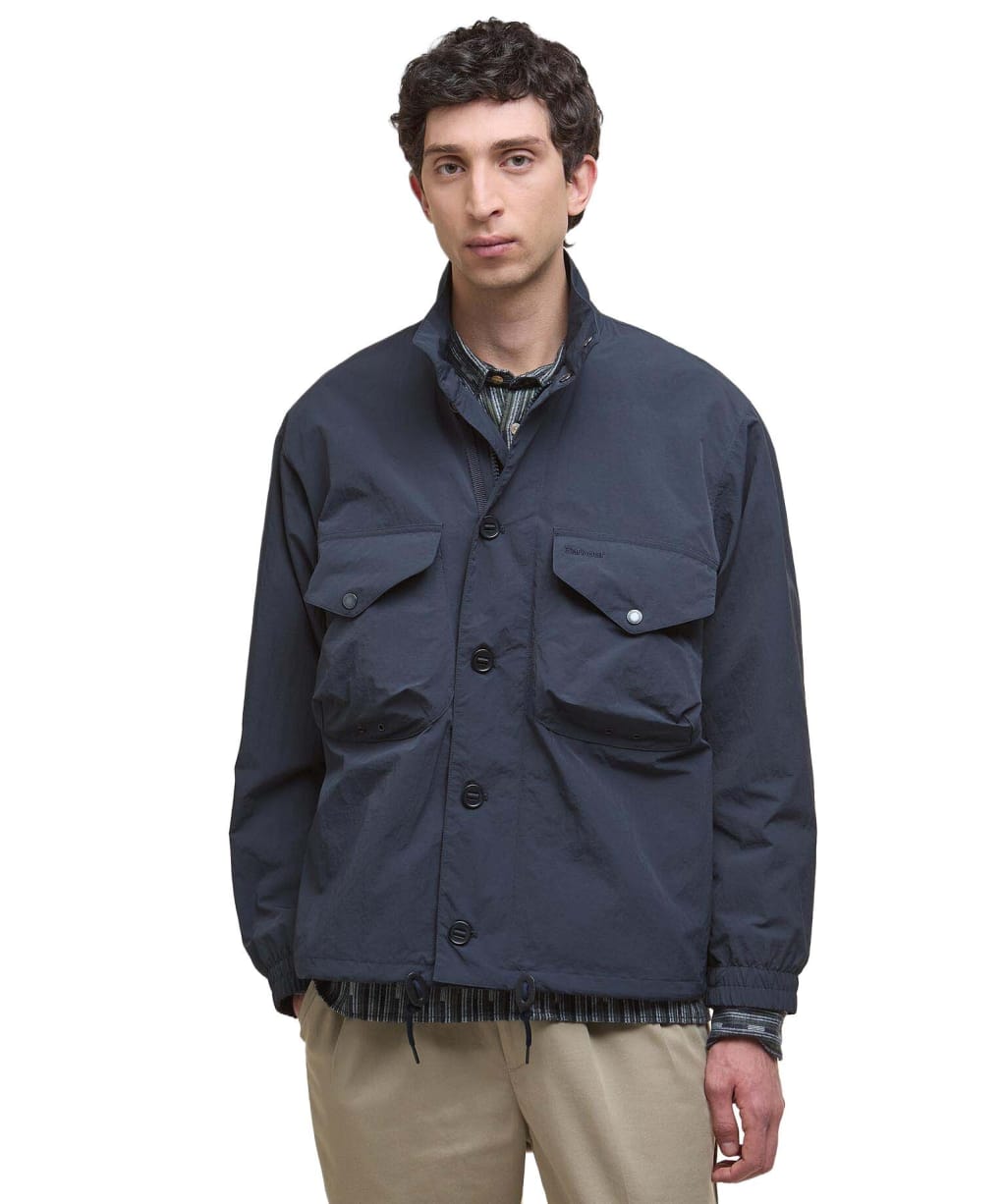 Men's Barbour Jig Showerproof Jacket - Dark Navy