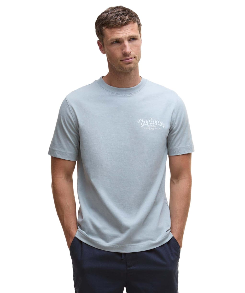 Seahouses T-Sh                                - Mineral Blue