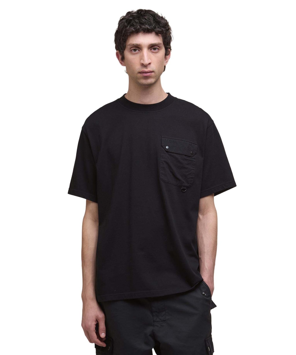 Men's Barbour Leazes T-Shirt - Black