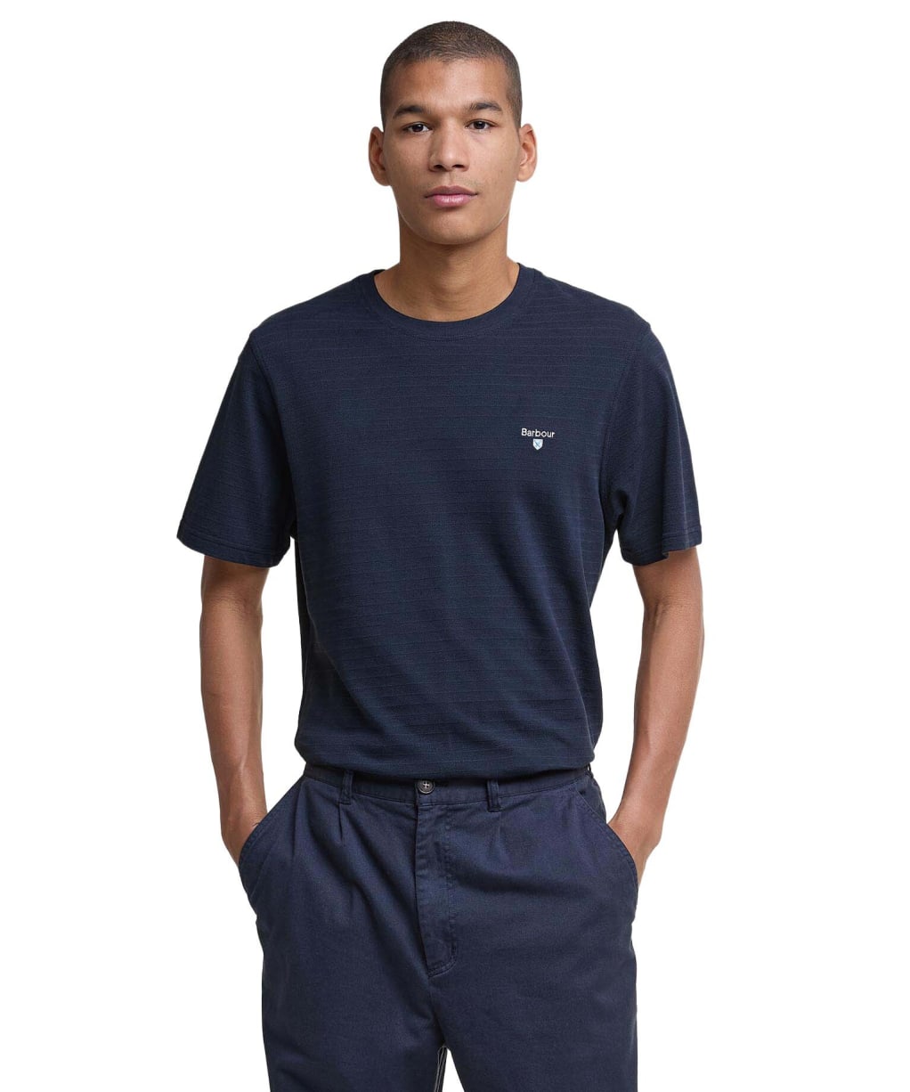 Men's Barbour Danbrooke Tailored T-Shirt - Navy